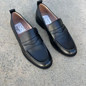Cole Haan Stassi Penny Loafer Black Leather